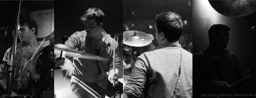 Nick Dodson Panel Shots with Parallels during the U.S.A tour in 2012